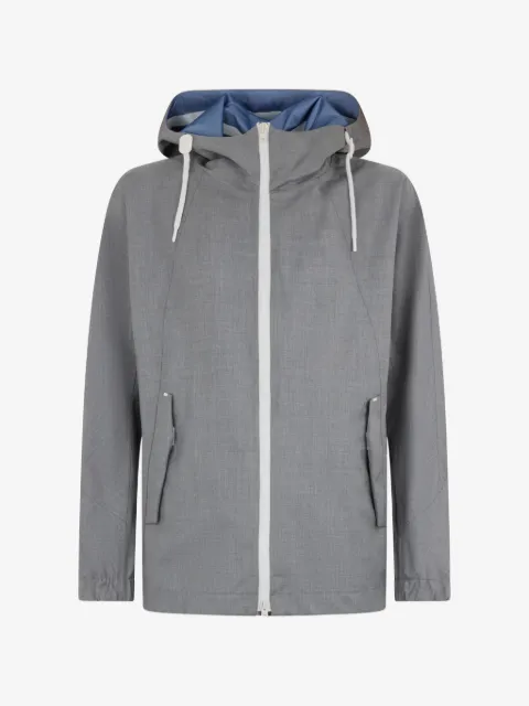 Herno zip-up hooded jacket