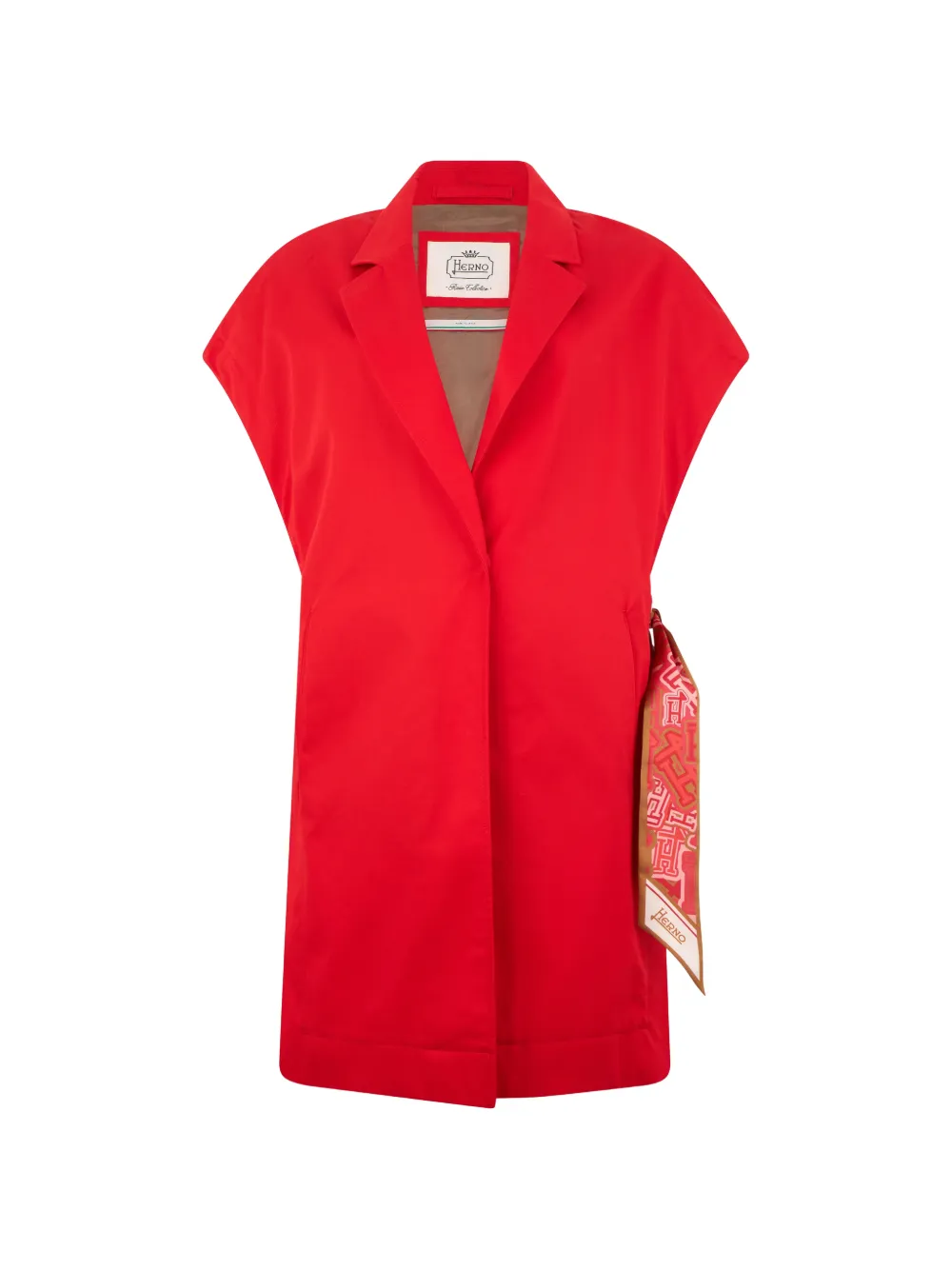 Herno sleeveless blazer - Rot