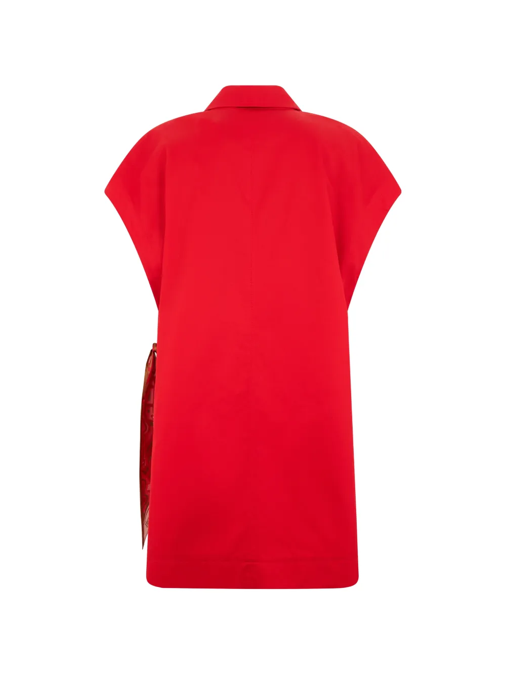 Herno Mouwloze blazer Rood