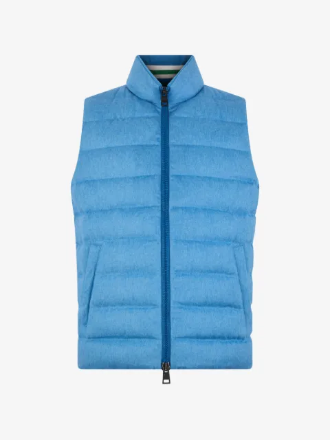Herno zip-up padded gilet