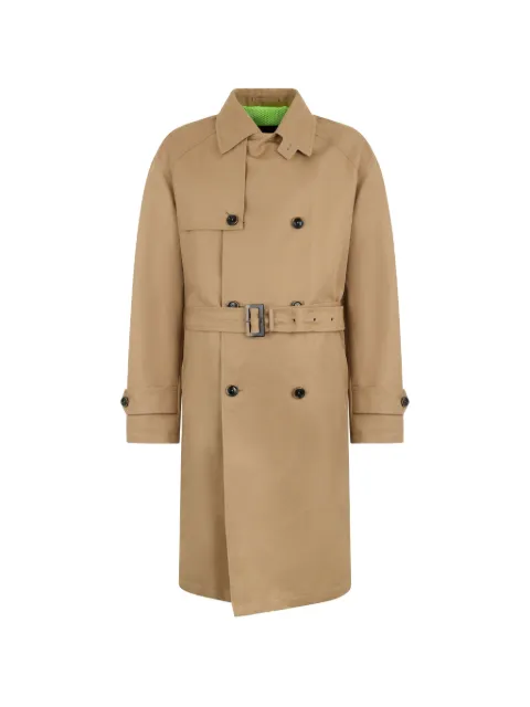 Herno double-breasted belted trench coat