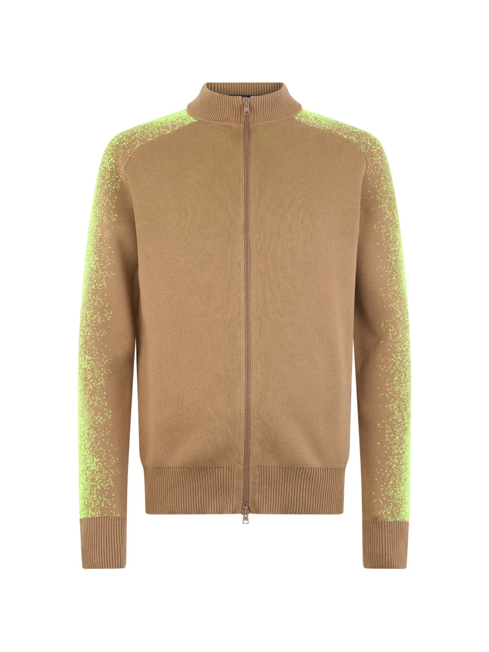 Herno zip-up high-neck cardigan - Toni neutri