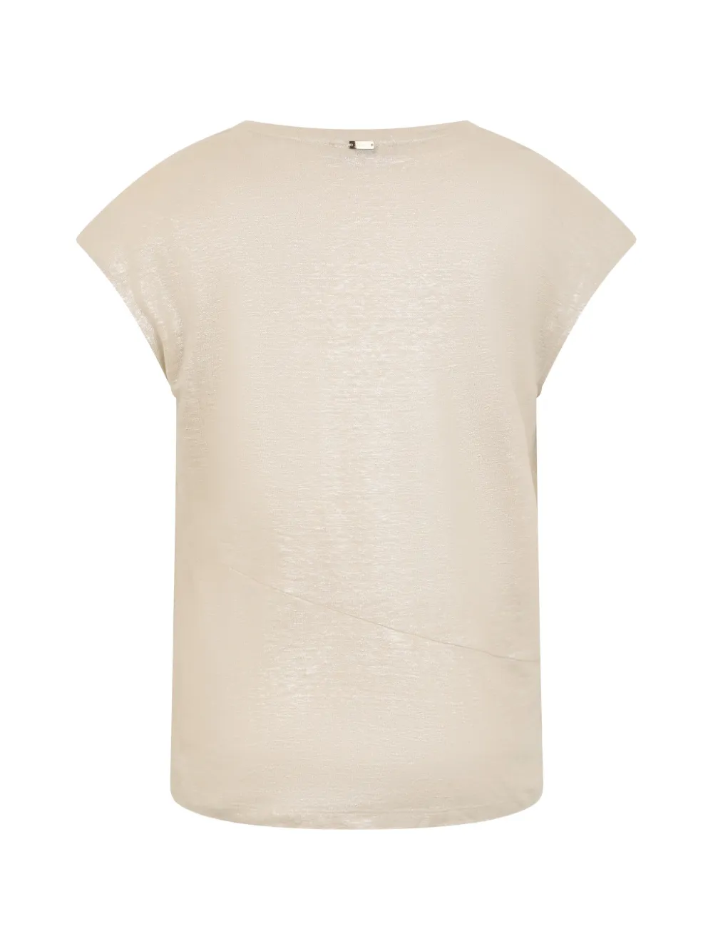 Herno T-shirt met V-hals Beige
