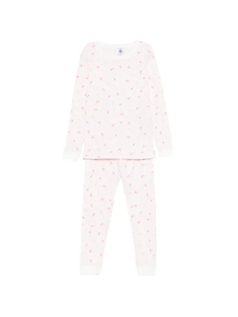 Petit Bateau floral-print pajamas