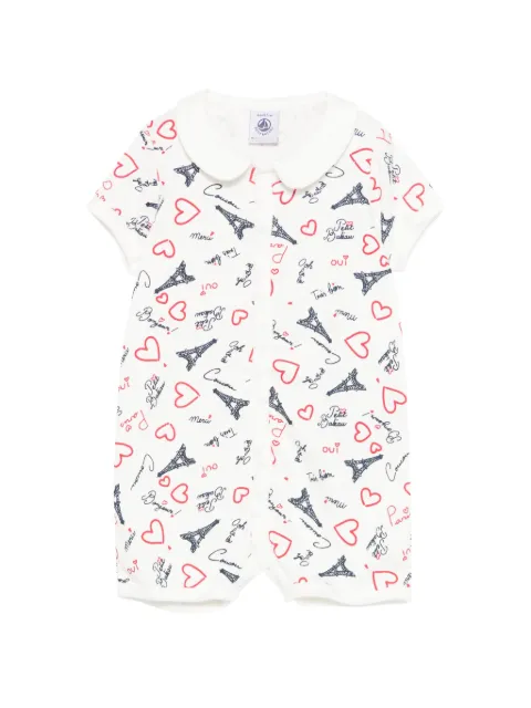 Petit Bateau patterned collared shorties