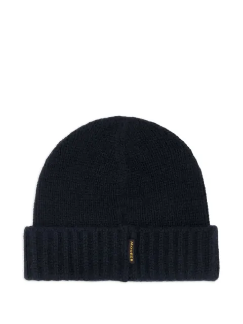 Moorer cashmere beanie hat
