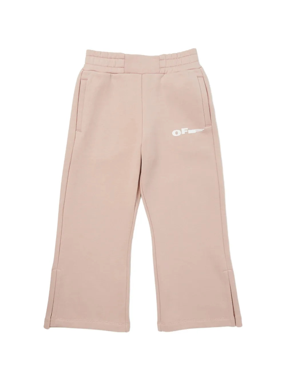Off-White Kids logo trousers - Rosa