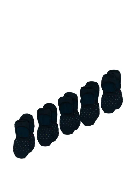 Zegna diamond-patterned no-show socks