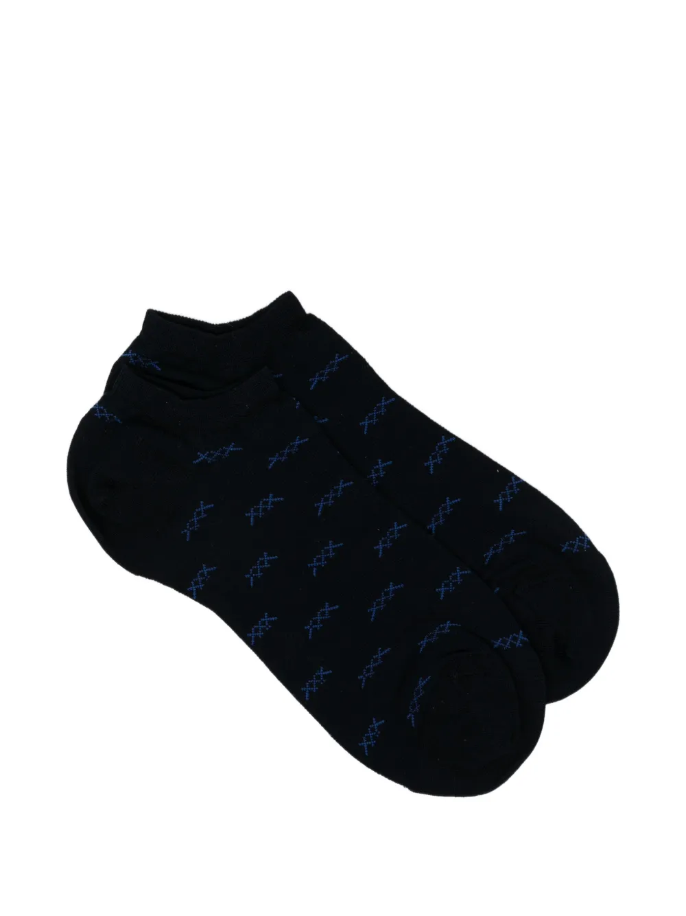 Zegna triple x ankle socks - Nero