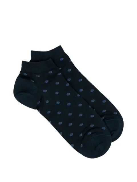 Zegna polka-dot socks