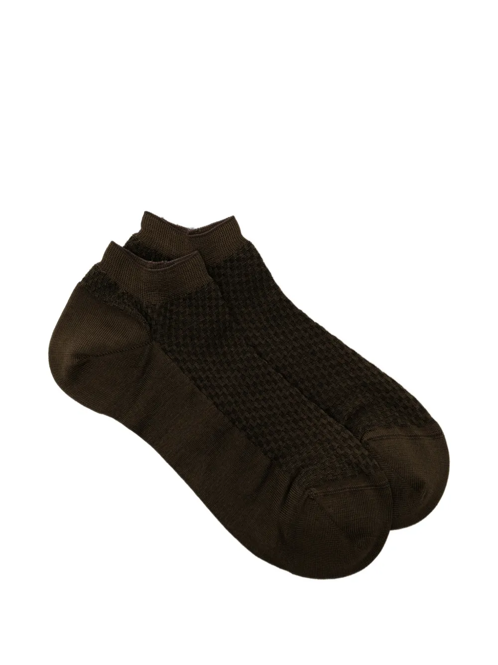 Zegna Sleek Dash socks - Marrone