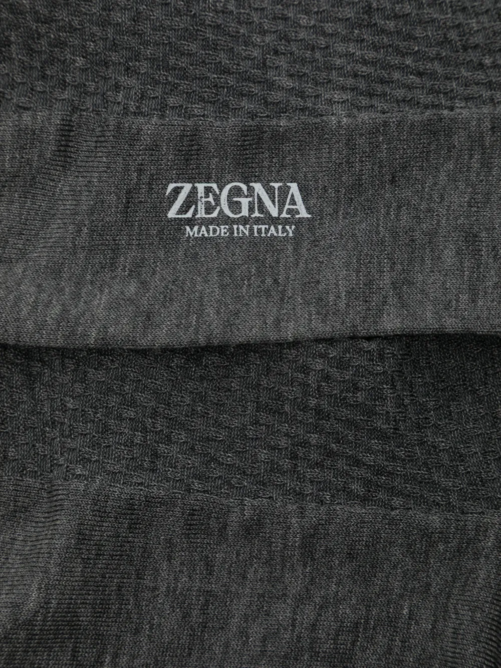 Zegna Sleek Dash sokken Grijs