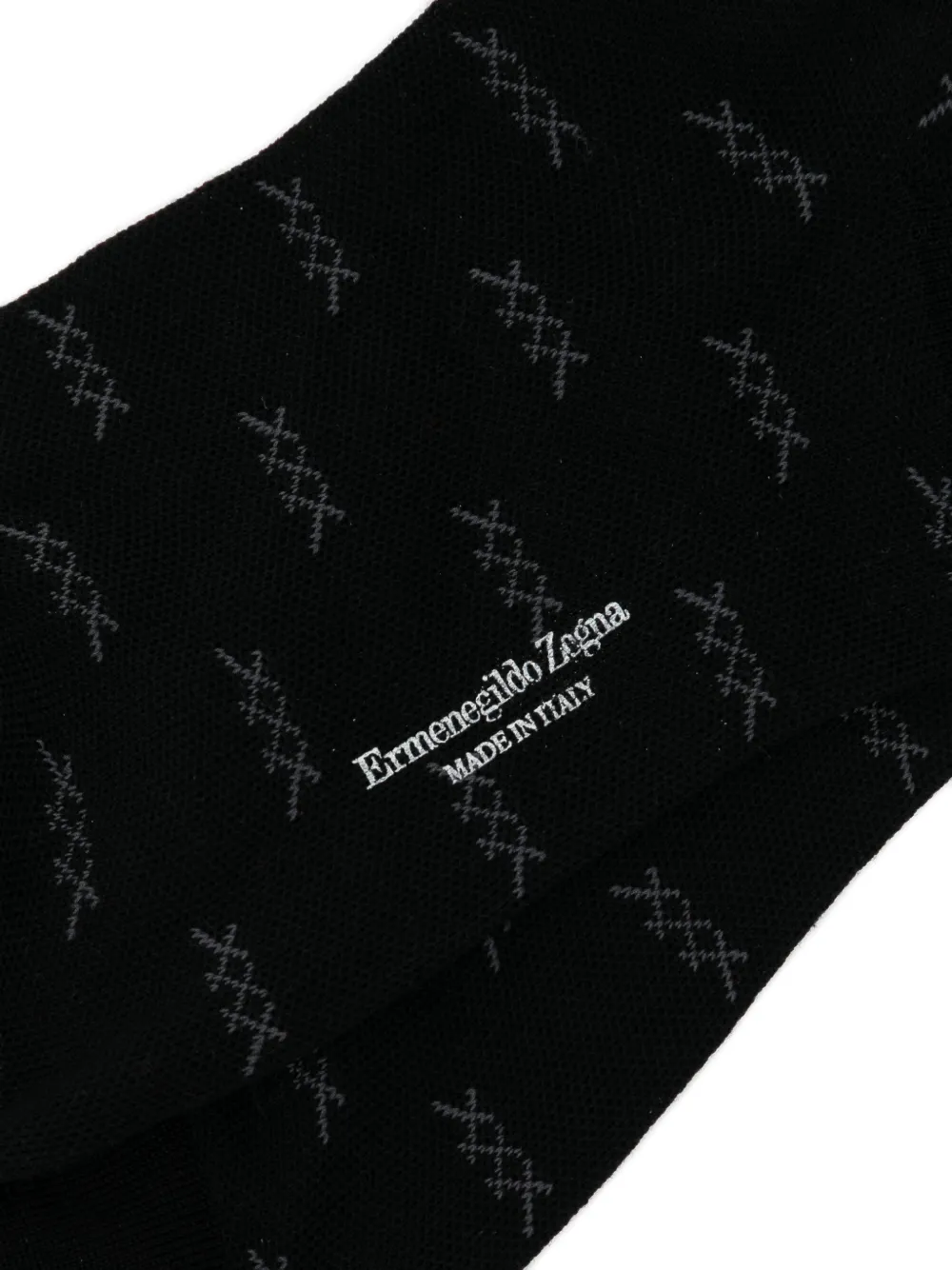Zegna Iconic Triple-X sokken Zwart