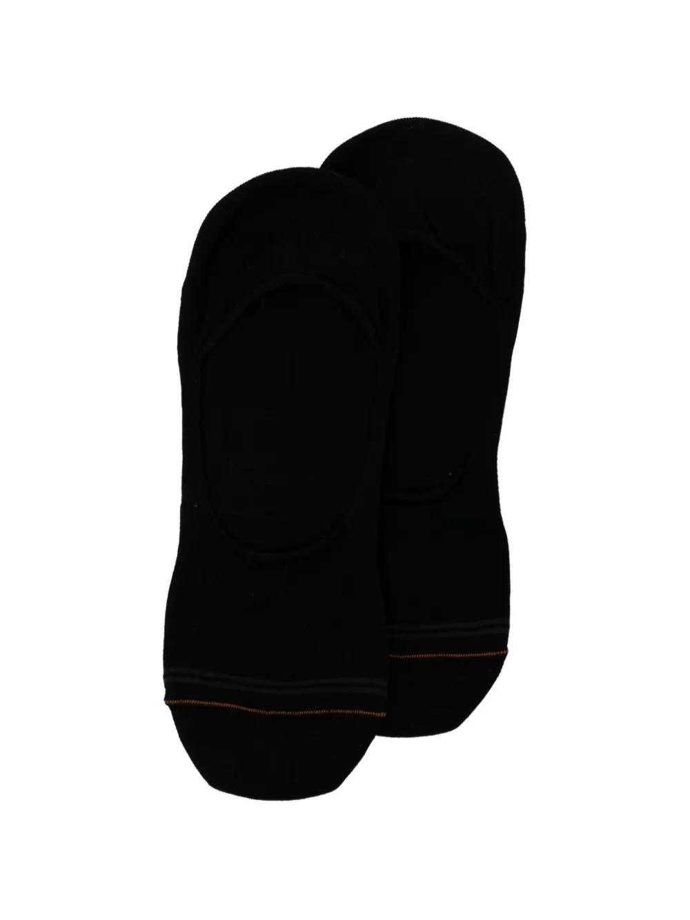 Zegna striped low-cut socks - Nero