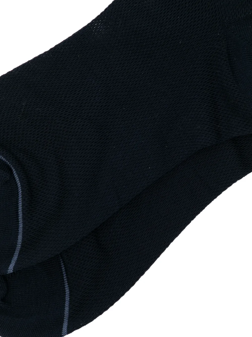 Zegna Piqué sokken Blauw