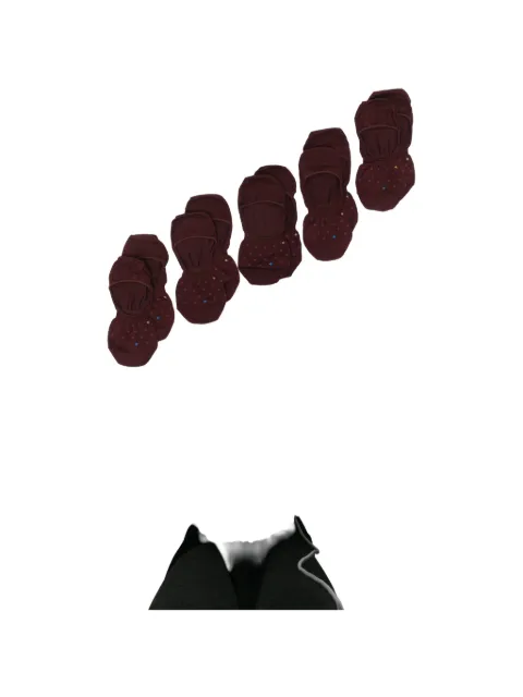 Zegna diamond-pattern socks (set of five)