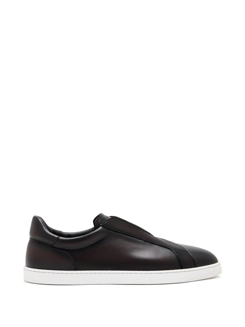 Magnanni Klassische Slip-On-Sneakers - Braun