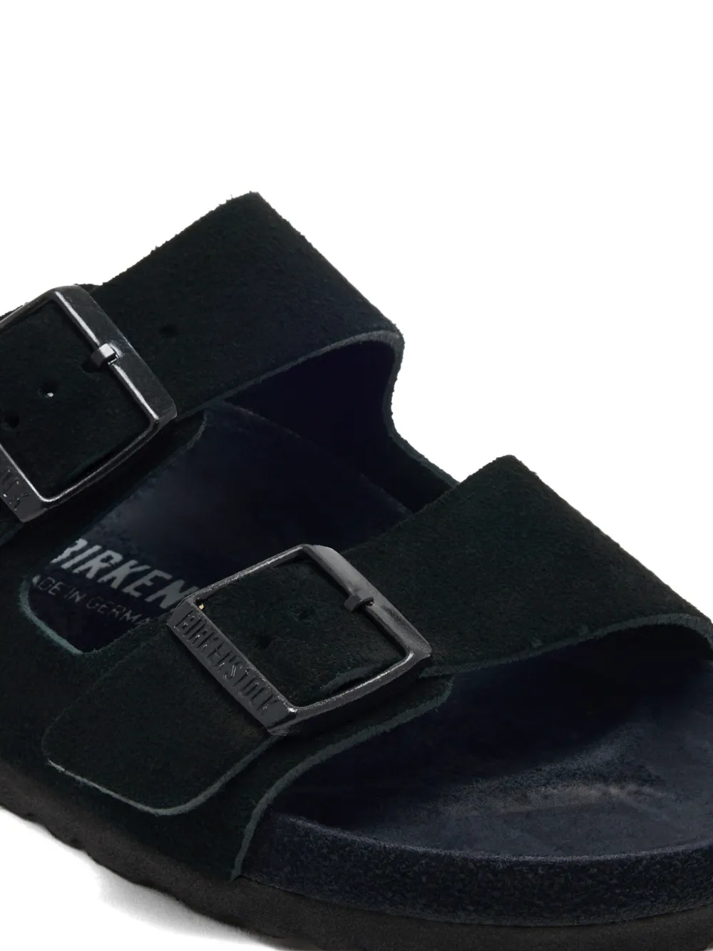 Birkenstock Arizona buckle-fastening flat sandals Zwart