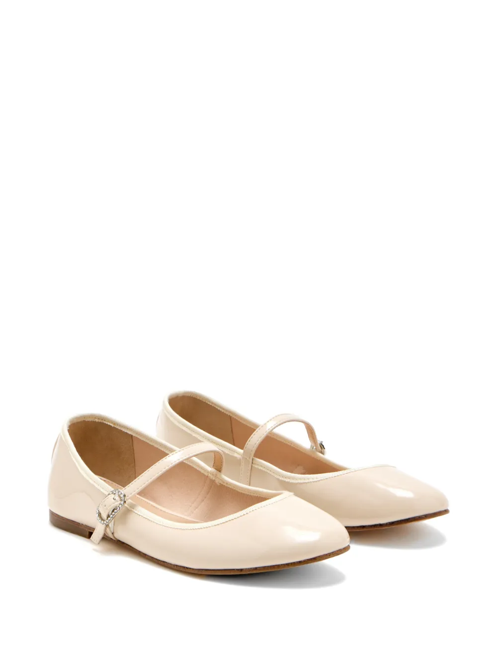 HOUSE OF BALLERINAS Lakleren ballerina's Beige