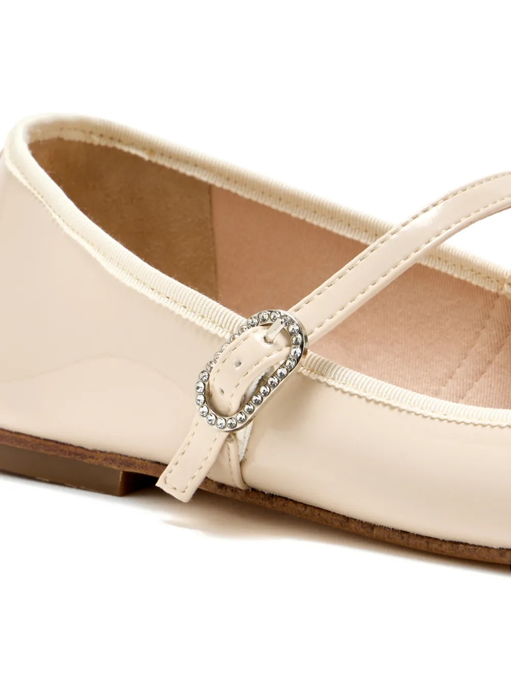 HOUSE OF BALLERINAS Lakleren ballerina's Beige