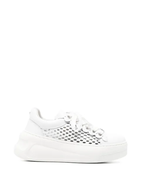 Cult Nirvana perforated sneakers