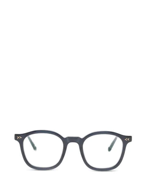 Matsuda square-frame glasses