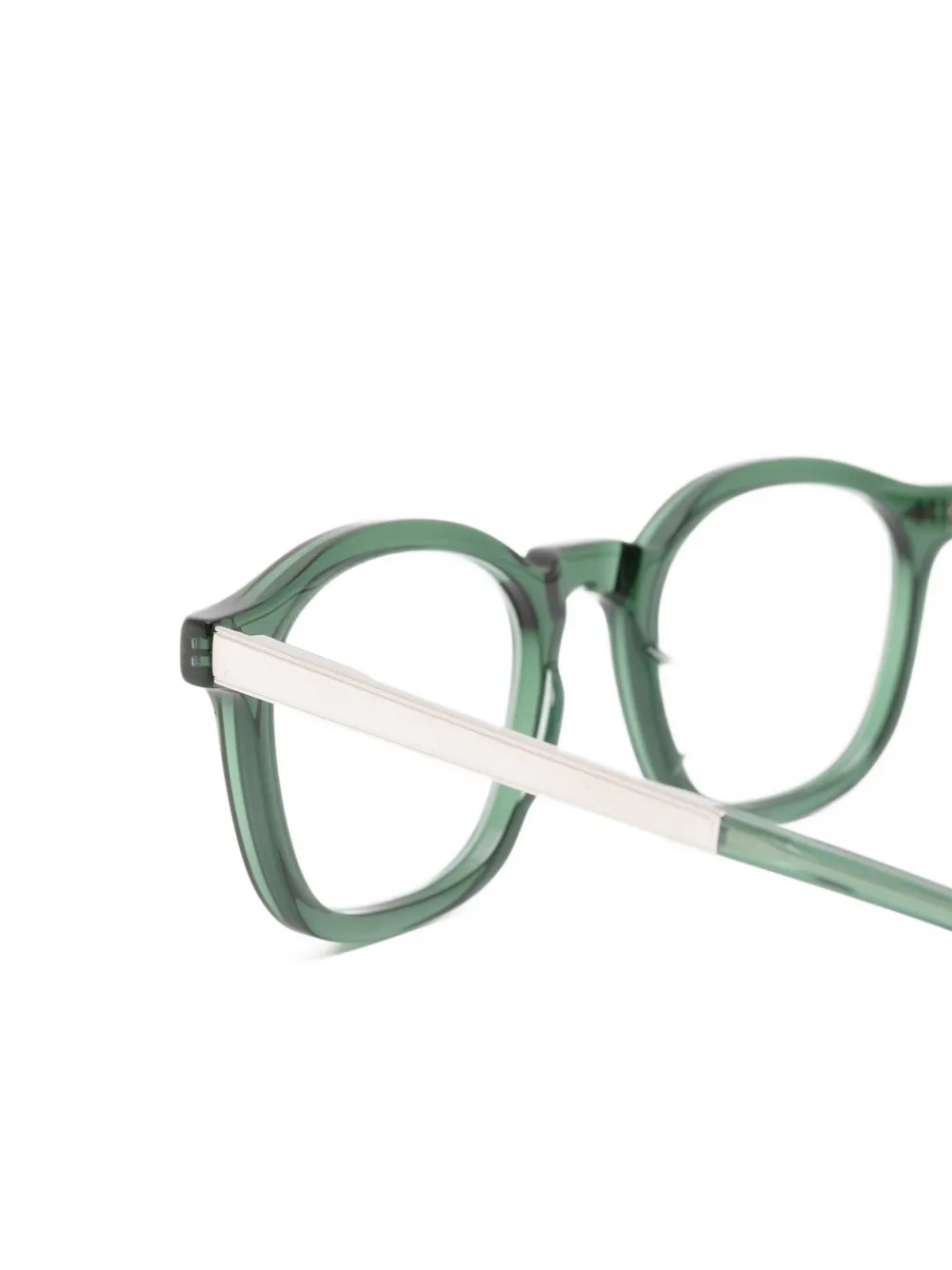 Matsuda Bril met rond montuur Groen