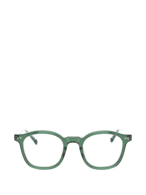 Matsuda round-frame glasses