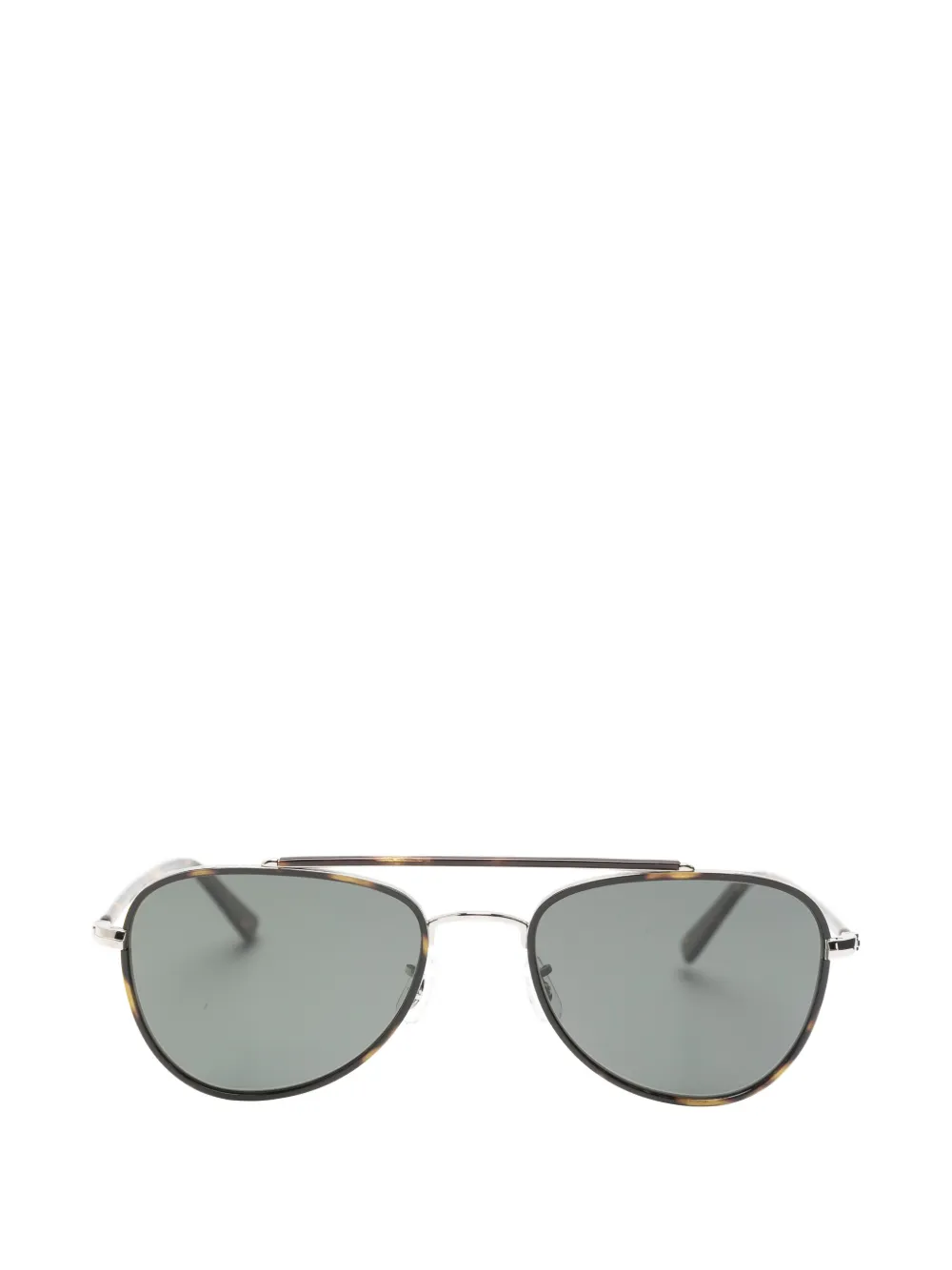 Oliver Peoples Occhiali da sole Sacoye con montatura stile pilota - Marrone