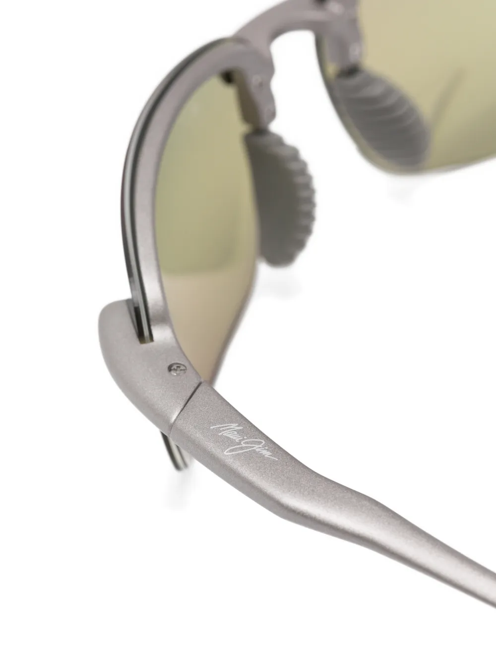 Maui Jim Ho'okipa Ultra zonnebril met rechthoekig montuur Grijs