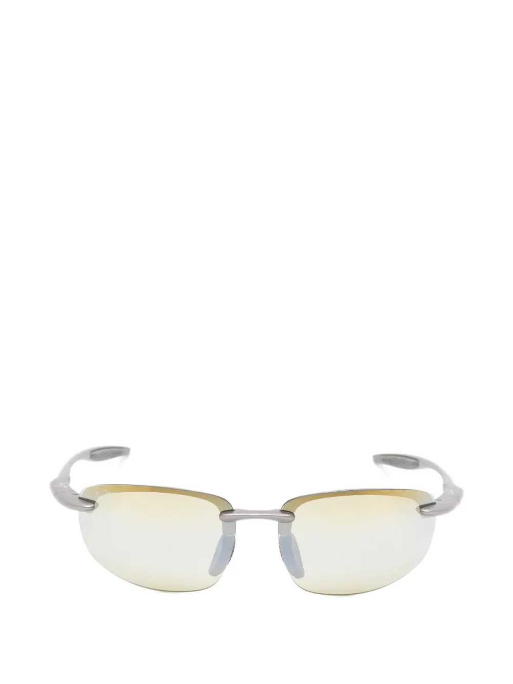 Maui Jim Ho’okipa Ultra rectangle-frame sunglasses - Grigio