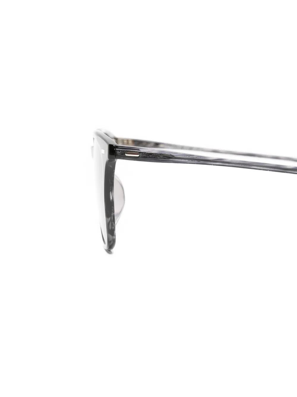 Oliver Peoples Laedin zonnebril met vierkant montuur Grijs