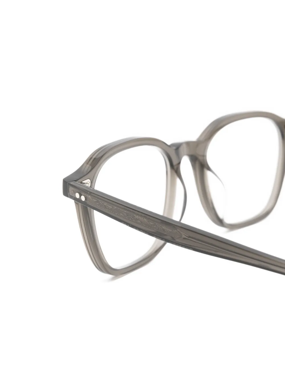 Oliver Peoples Arlett bril met vierkant montuur Grijs