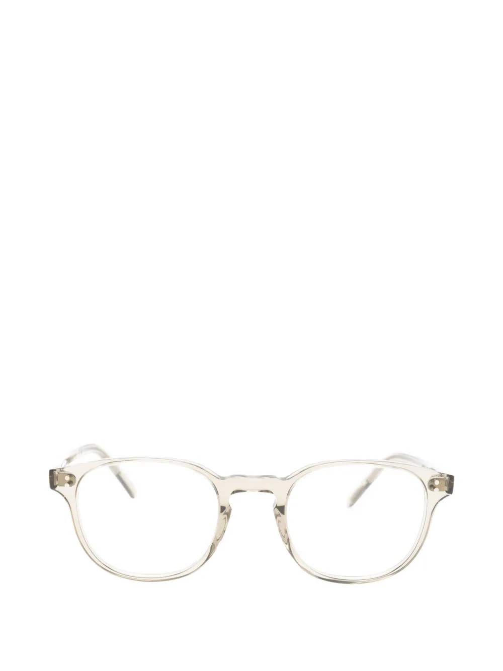 Oliver Peoples Occhiali da sole tondi Fairmont - Toni neutri