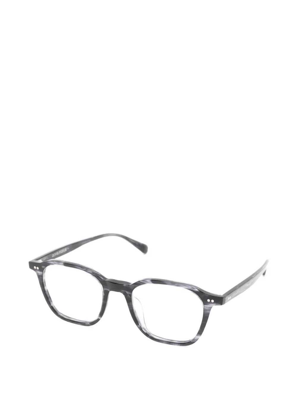 Oliver Peoples Arlett bril met vierkant montuur Grijs