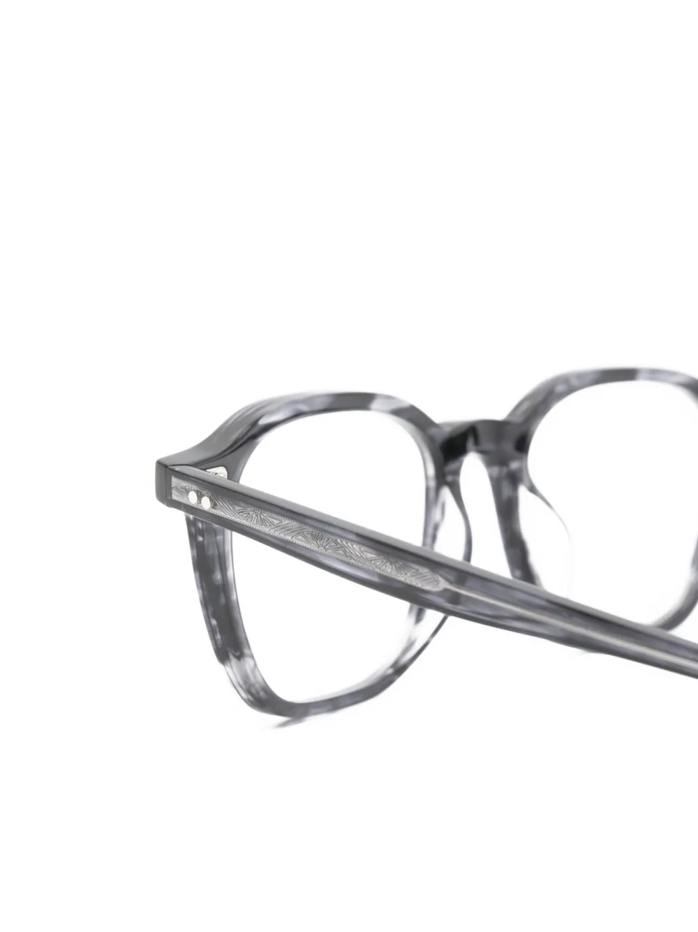 Oliver Peoples Arlett bril met vierkant montuur Grijs