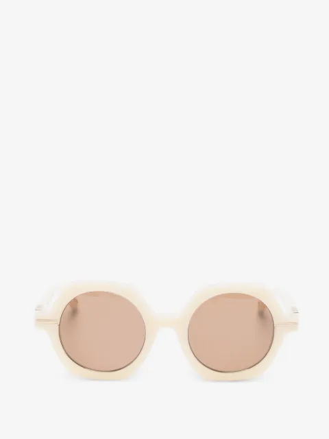 Matsuda lentes de sol con armazón geométrica