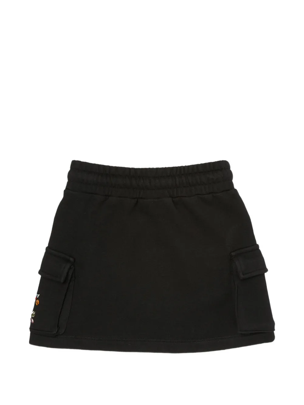 Off-White Kids Rok verfraaid met kristallen Zwart