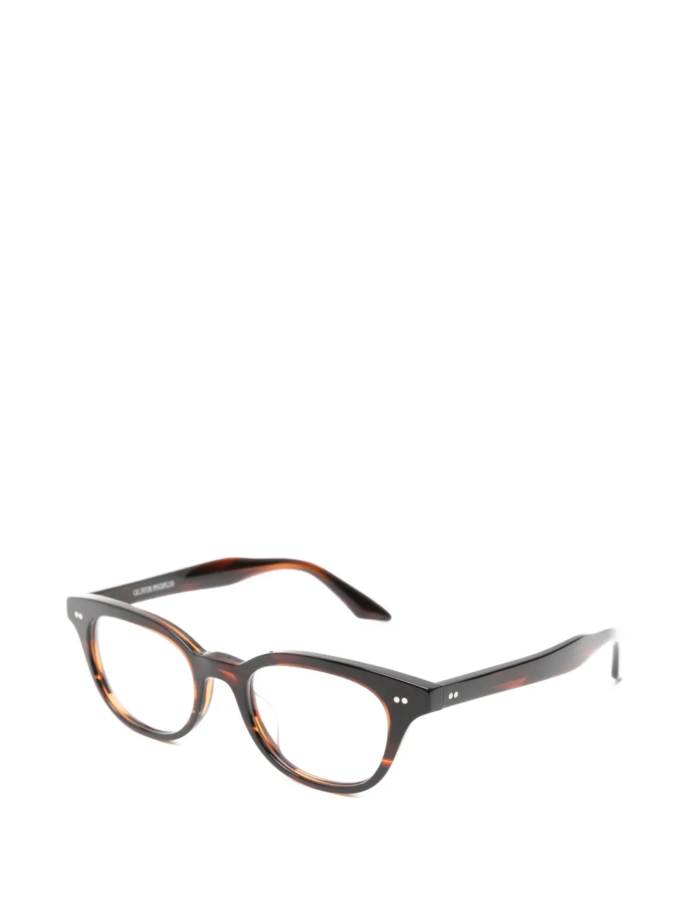Oliver Peoples Madelon cat-eye bril Bruin