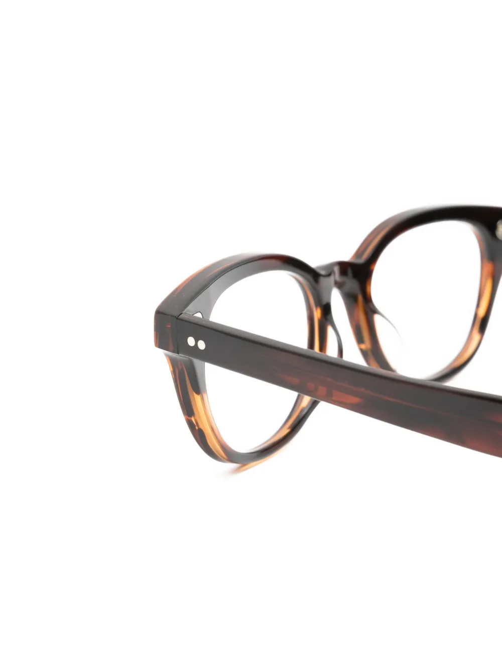 Oliver Peoples Madelon cat-eye bril Bruin