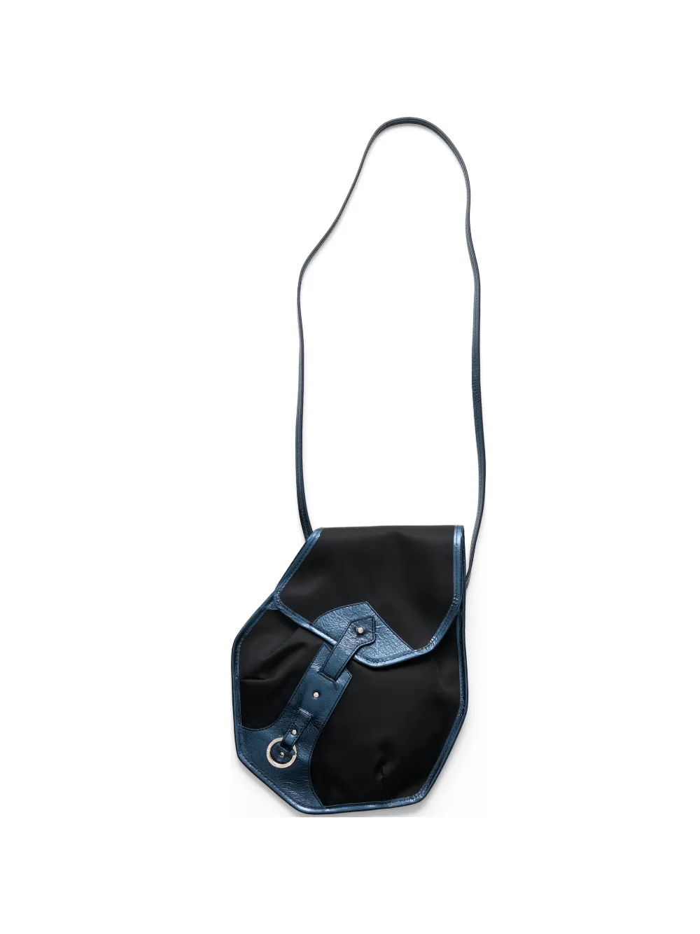 Kiko Kostadinov Solva flap pouch bag - Nero