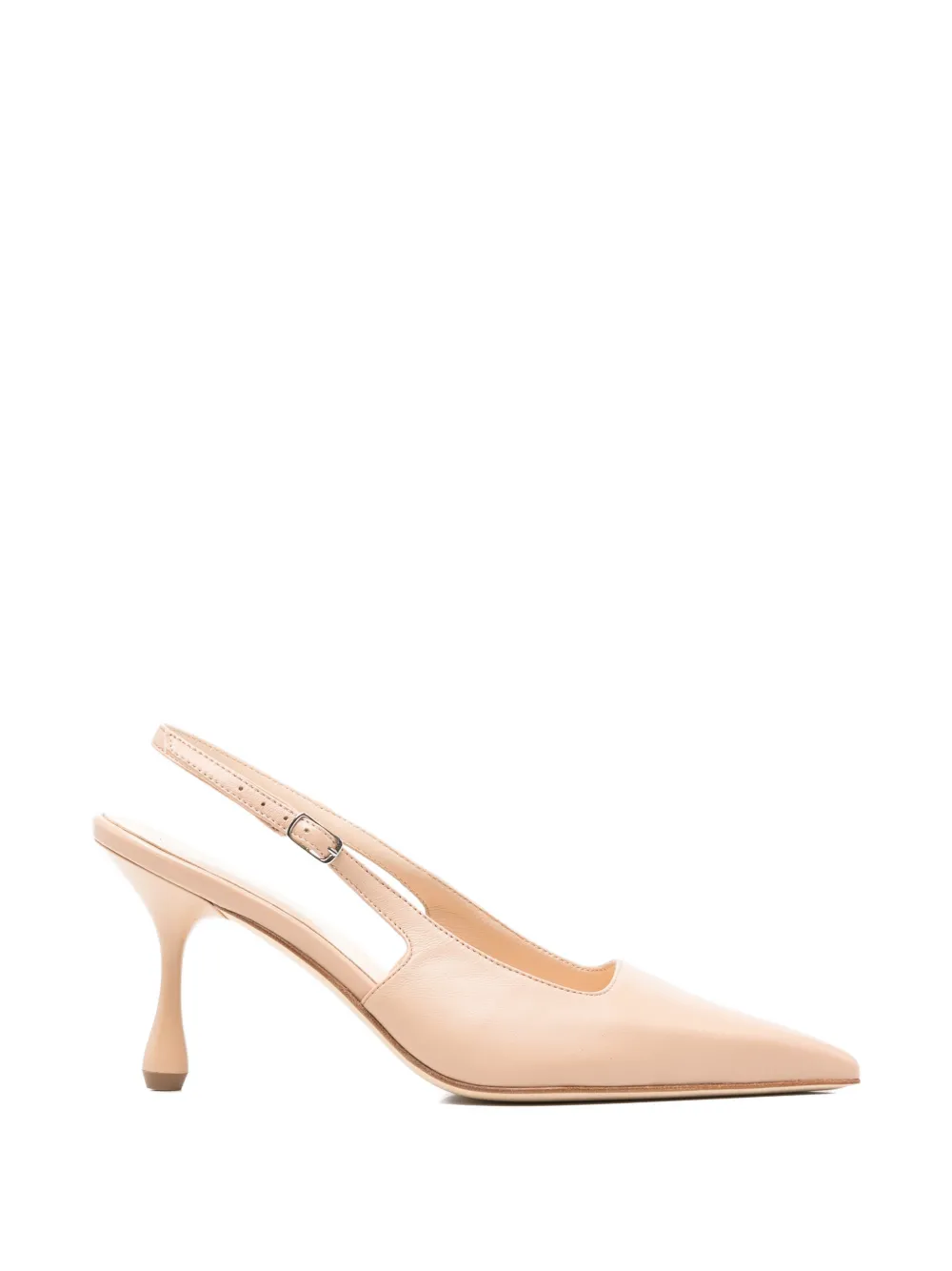 Anna F. pointed-toe slingback pumps - Toni neutri