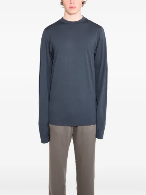 Rier long-sleeve round-neck T-shirt