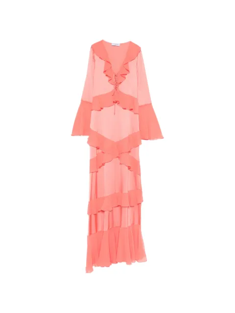 Les Filles d'Eva ruffled-details maxi dress