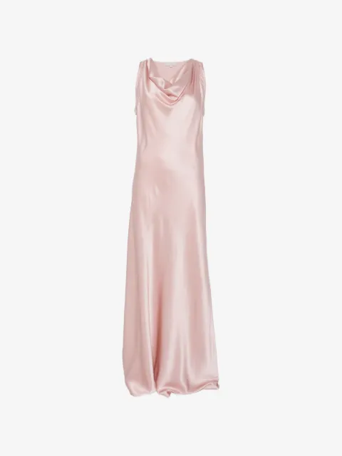 Antonelli Marcus embellished cowl-neck maxi dress