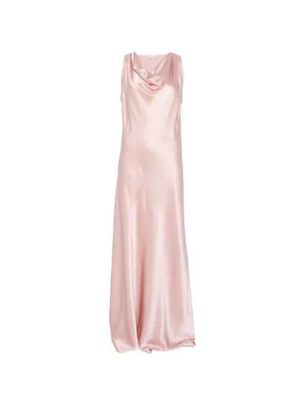 Antonelli Firenze Marcus Embellished Cowl-neck Maxi Dress - Pink