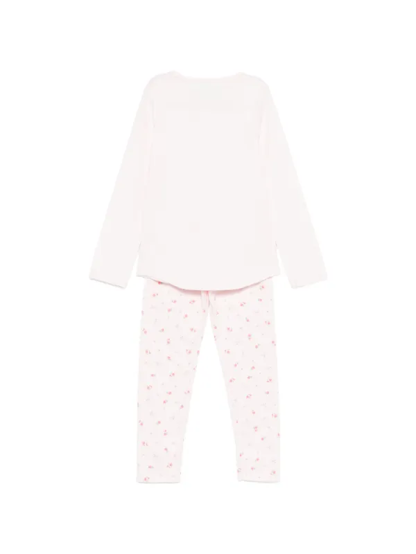 パジャマ プチバトー サイズ表 Petit Bateau フローラル パジャマ
