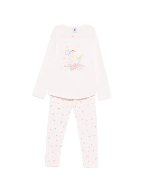 Petit Bateau floral-print pajamas