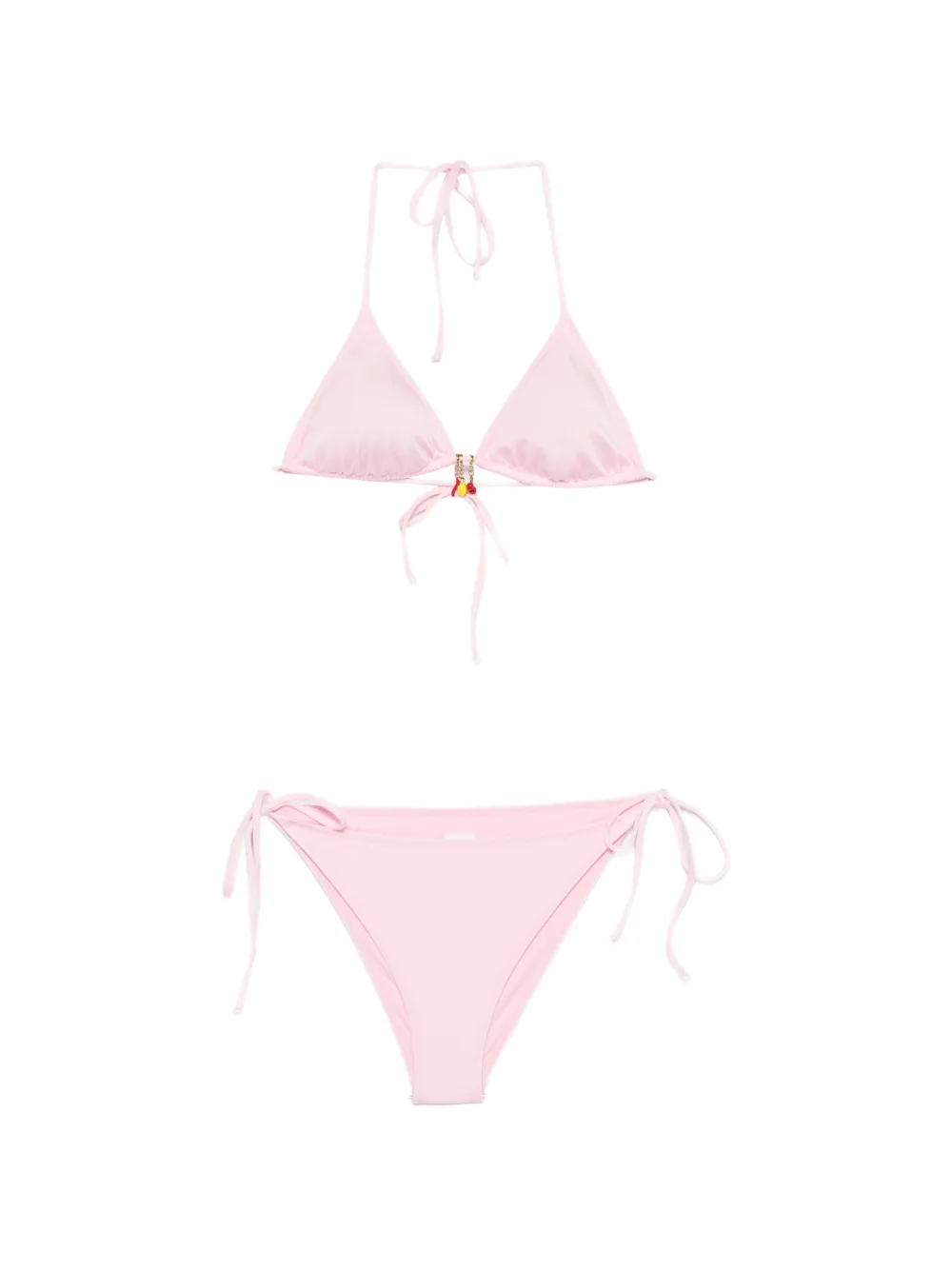 MC2 Saint Barth Kids Leah triangle bikini - Rosa