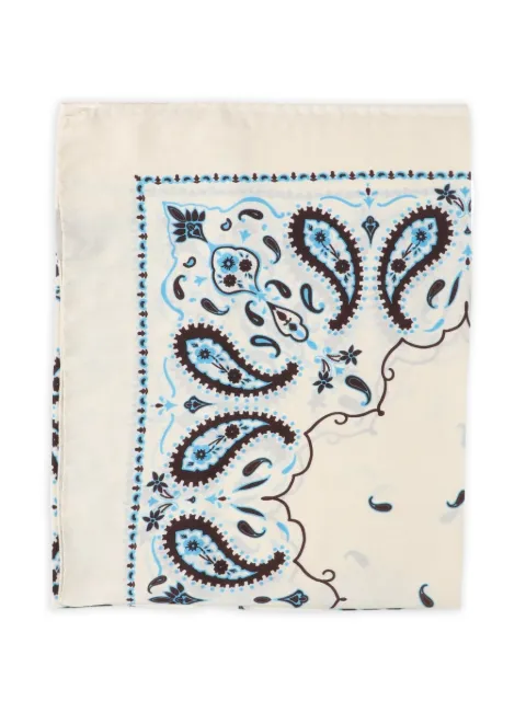 Destin paisley-print scarf